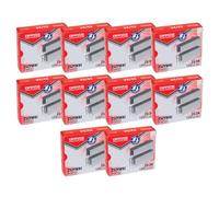 Office PRODUCTS 18072399-19 - Graffette per graffette, 23/24, argentate, 10.000 pezzi (10 x 1000 pezzi)