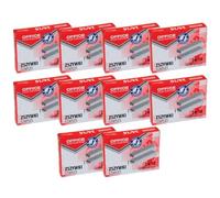 Office PRODUCTS 18072439-19 - Graffette per graffette, 24/10, 10.000 pezzi, 10 x 1000 pezzi, colore: Argento