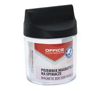 Office Products 18184411 - 99 calamitato Brief Dispenser di graffette rotondo senza Lettera, Trasparente