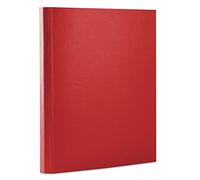 Office PRODUCTS 21187411-04 - Scatola portadocumenti con chiusura in velcro, formato A4, 4 cm, 3 alette, colore: Rosso