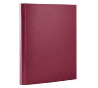 Office PRODUCTS 21187411-08 - Scatola portadocumenti con chiusura in velcro, formato A4, 4 cm, 3 alette, colore: vinaccia