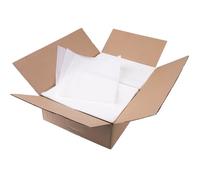 Office PRODUCTS - Buste per biglietti di consegna, formato DIN C6, 500 pezzi, confezione da 500 pezzi, autoadesive, trasparenti