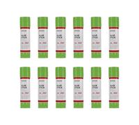 Office PRODUCTS - Colla stick originale, 35 g, colore bianco/adatto ai bambini, per lavori artistici e artigianali, PVA, senza solventi, solubile in acqua, per cancelleria scolastica, 12 pezzi per