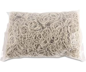 OFFICE PRODUCTS - Elastici in Gomma, Diametro 30 Mm, Spessore 1,5 X 1,5 Mm, Bian