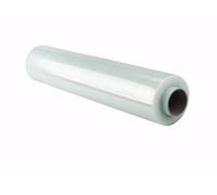 Office Products, pellicola elastica trasparente, 1 rotolo/pellicola elastica a mano, 243 m - 50 cm/2,5 kg netto 23 my, rotolo di pellicola estensibile, pellicola avvolgente e trasloco