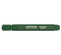 OFFICE PRODUCTS - Pennarello indelebile rotondo, tratto: 1-3 mm verde