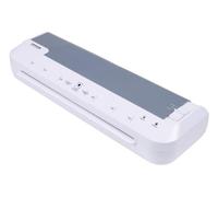 OFFICE PRODUCTS Plastificatrice 332/Formato A3/Velocità di plastificazione: 30 cm/min/Bianca/Macchina per plastificare i fogli/Laminatrice a Caldo/per Casa Ufficio Scuola