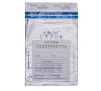 Office Products, sacchetti di sicurezza, 50 pezzi, trasparenti, B4, 260 x 370 mm, a prova di espulsione, per il trasporto di contanti e oggetti di valore, numerati singolarmente