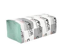 Office PRODUCTS ZZ - Asciugamani pieghevoli, riciclati, economici, per ufficio, per la casa, per il bagno, per la toilette, universali, efficienti, assorbenti, 1 strato, 4000 fogli, 20 pezzi, colore