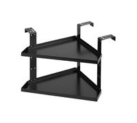 Office Shelf - Supporto per lo stoccaggio portatile regolabile, organizer per partizioni sotto desk | Heavy Duty Metal Rack Display Space Saving Multi Layer Shelf for Books Plants Home Wall Desk