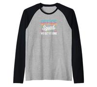 Office Squad We Get It Done Il Primo Giorno di Ritorno a Scuola Maglia con Maniche Raglan