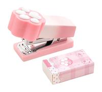 Office Stapler, Cat Claw Mini Stapler, Tiny 2-15 fogli di carta Fastener for Kids Students Classroom School Office Travel, Fun Cat Paw Design withStaples Included, Compact Stationery Accessory