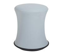Office Star Active - Sgabello con seduta regolabile, altezza 45,7 - 66,7 cm, design oscillante a 360 gradi, con base antiscivolo, colore: grigio