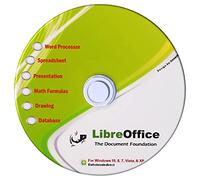 Office Suite per Windows 10 8 7 Vista XP di Libre Office Software and Computer Guide - Compatibile con file Microsoft Office Word, Excel e PowerPoint
