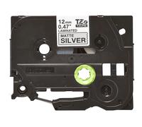 Nastro Brother TZe-M931 - Nero su metallico (12 mm)