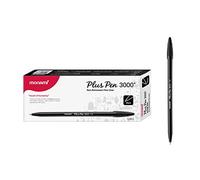 Office Supply Store Monami Plus 3000 Office Sign Pen Felt Tip Water Based Ink Color Pen Complete Black Dozen Box