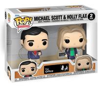 Funko Pop! Television: The Office S9 - Michael Scott & Holly - (2PK)- Figura in Vinile da Collezione - Idea Regalo - Merchandising Ufficiale - Giocattoli per Bambini e Adulti - TV Fans