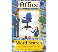 Office Word Search Puzzle Book: Easy-to-Read-Print Puzzles about the Nine-to-Five Experience | 6x9 Inches, 110 Pages | 50+ Puzzles