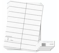 OfficeGear Etichette bordo scaffale (450 pz) 25 fogli 18 etichette 30x105mm stampabili - codici a barre prezzi informazioni prodotto Template incluso