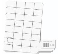 OfficeGear etichette bordo scaffale (800 pz) 25 fogli 32 etichette 37x52mm stampabili - codici a barre prezzi informazioni prodotto Template incluso