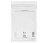 officeking 100 buste imbottite D4, 200 x 275 mm, formato DIN B5 C5+, con imbottitura imbottita, colore: bianco