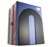 Officemate 93186 - Fermalibri magnetici resistenti, colore: Nero