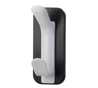 Officemate magnete Plus magnetico doppio gancio appendiabiti, nero/bianco (92522)