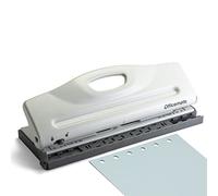 Officemate Punzone regolabile a 6 fori per pianificatori e raccoglitori, bianco (90162)