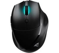 Sharkoon OfficePal M25W Nero - Mouse wireless dal design ergonomico per l'ufficio e la casa, Sensore preciso, Click silenziosi, Batteria a lunga durata