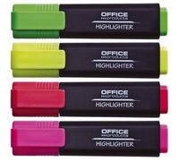 OFFICER PRODUCTS Evidenziatore 4 Pezzi Assortiti
