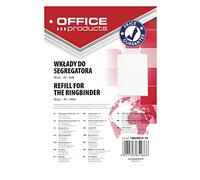 OFFICER PRODUCTS Perforated Binder Refill A4 Square Ruled, 50 fogli, bianco