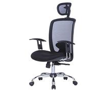 OFFICER PRODUCTS Sedia da ufficio Samos, nera, portata massima: 136 kg