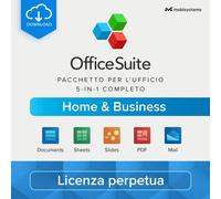 OfficeSuite Home & Business | Pacchetto 5-in-1 per l'ufficio | Documents, Sheets