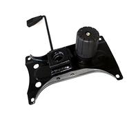 OfficeWorld Range Meccanismo TILT-B per Sedia da Ufficio, Piastra in Acciaio Nero, Funzione di Regolazione per la Molla a Pressione del Gas (fino a 200kg), Accessori da Ufficio