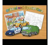 Official and Special Cars coloring book