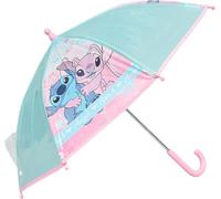 Official Autorizzato Disney Stitch Bambini Ombrello Rosa da e Blu Angel Design