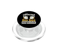 Official Boo Bee Inspector Halloween Humor Funny Ghost PopSockets PopGrip per MagSafe