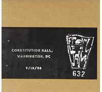 Official Bootleg: Constitution Hall Dc 9/19/98 by PEARL JAM