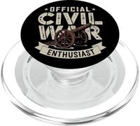 Official Civil War Enthusiast Guerra Civile Americana USA PopSockets PopGrip per MagSafe