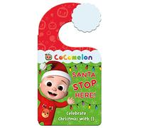 Official CoComelon: Santa Stop Here!: A children’s picture book and door hanger for Christmas Eve