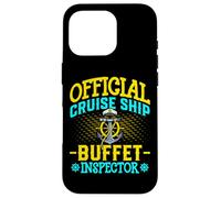 Official Cruise Ship Buffet Inspector - Cruising Cruise Chef Custodia per iPhone 16 Pro