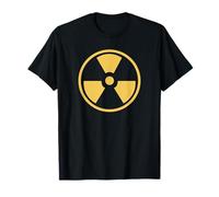Official Duke Nukem Radiation Symbol Nuke 3D Gold Maglietta