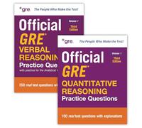 Official GRE Value Combo, Third Edition: Official GRE Quantitative Reasoning Questions / Official GRE Verbal Reasoning Questions: 1