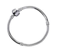 Bracciale originale Harry Potter, in argento, per charm di Harry Potter e argento, cod. HP0028-18