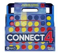 Giochi ufficiali Hasbro, Forza 4 (Edizione 2025) | Custodia tutto in uno, valigetta, segnapunti | Dai 6 anni in su | 2 giocatori | Giochi per famiglie, bambini e bambine - Versione inglese