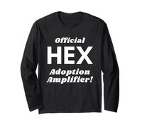 Official Hex Adoption Amplifier - Blockchain Crypto CD - Hex Maglia a Manica