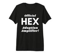 Official Hex Adoption Amplifier - Blockchain Crypto CD - Hex Maglietta Premium