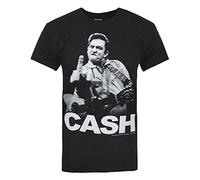 Official Johnny Cash Finger Salutes Men's T-Shirt (M)