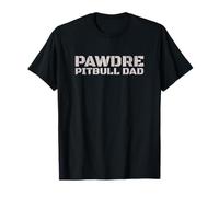 Official Pitbull Dad, Pittie Fathers Day and Christmas Maglietta