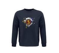 Official Product U.S. SALERNITANA 1919, Crewneck Splash, Navy, XXL